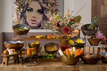 Buffetverhoger Kroon 25 x 12 x 20 cm Goud