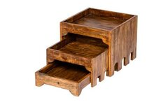 Buffetkast 3-laags Hout 