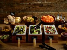 Buffetkast 3-laags Hout 