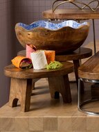 Buffetverhoger 30 x 17 cm Hout