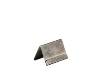 Kaarthouder 11 x 5 cm RVS