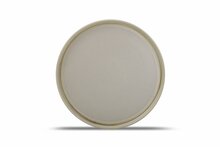 Bord 28 cm Structo bruin