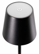 Tafellamp 38,5 cm Feline Zwart Securit