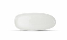 Bord langwerpig Ceres wit 34x14,5cm