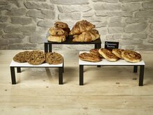 Buffetframe 32 x 16 x 14,5 cm Zwart