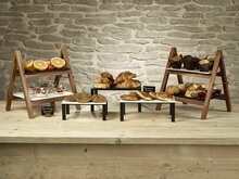 Buffetframe 32 x 16 x 14,5 cm Zwart