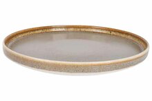 Plat bord groen 27 cm Melia