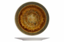 Dessertbord bruin 20 cm Iris Brown