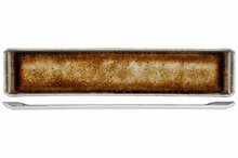 Serveerplank langwerpig bruin 46 cm x 9,5 cm Iris Brown