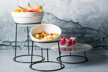 Buffetschaal 22,5 cm Wit Melamine