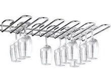 Glazenrek 46cm Verchroomd