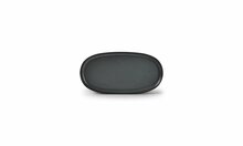 Bord Ovaal 30 x 15 x 2 cm Pila Donker Blauw