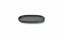 Bord Ovaal 30 x 15 x 2 cm Pila Donker Blauw
