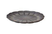 Dinerbord 28 cm Grey Flower