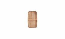 Serveerschaal 2 Delen 17,5 x 10 cm Bruin Buffet