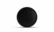 Dienblad 25 x 2,5 cm Zwart Palace