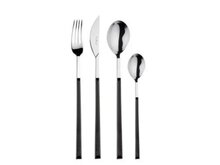 Koffielepel 15 cm 18/0 RVS Pro Black