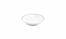 Diep Bord Basic White Black Rim 21cm 