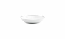 Diep Bord Basic White Black Rim 21cm 