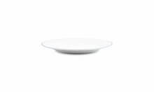 Plat Bord Basic White Blue Rim 27cm 0