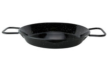 Paellapan 22 cm Ge&euml;mailleerd Staal 