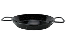 Paellapan 26 cm Ge&euml;mailleerd Staal 