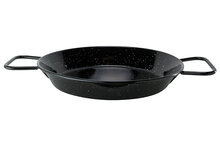 Paellapan 24 cm Ge&euml;mailleerd Staal 