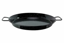 Paellapan 60 cm Ge&euml;mailleerd Staal 