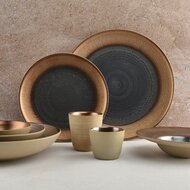 Plat Bord 30 cm Golden Ostra