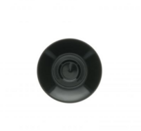 Schotel mokka kop 12cm zwart Barista