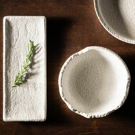 Serveerschaal 31 cm Calca White