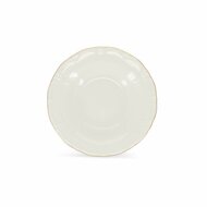 Diep bord 23,5 cm Retro gouden rand