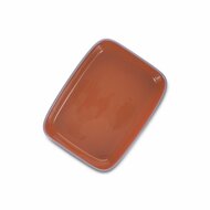 Ovenschaal 29,5 cm x 22,5 cm oranje, paars Duo