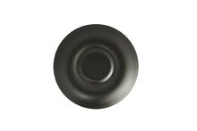 Cappuccino schotel 14 cm Aroma Matt zwart