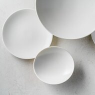 Bord 15cm wit Contour