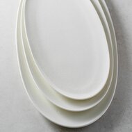 Serveerschaal 45,5cm wit Contour