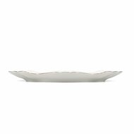 Serveerschaal 39 cm x 25 cm met gouden rand Retro