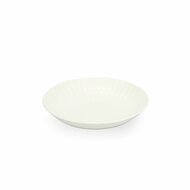 Diep bord 26 cm Bloom white