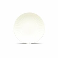 Diep bord 26 cm Bloom white