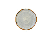 Jersey melamine bord rond grijs 16 cm