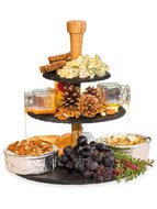 Cheese tower etagere leisteen