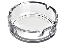 Asbak transparant 10,6 cm