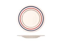 Plat bord Cucina strepen 28 cm