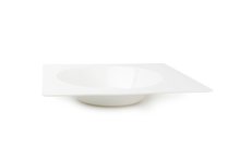 Diep bord vierkant met rand 27 cm Yong Verso