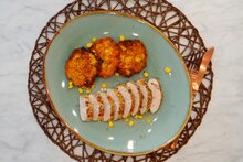 Bord ovaal aqua 21,5cm Q Authentic