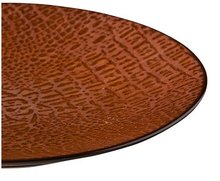 Bord rond 21 cm Croco