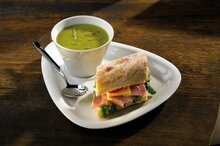 Kom 12 cm conisch Porcelite