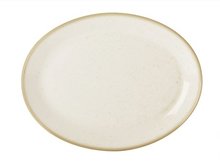 Bord ovaal 30,5 cm Oatmeal