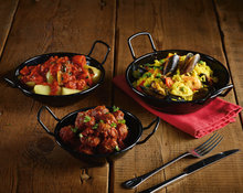 Serveer pan paella 26 cm emaille