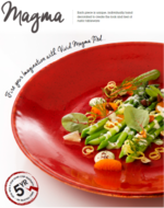 Bord rond 24 cm Magma